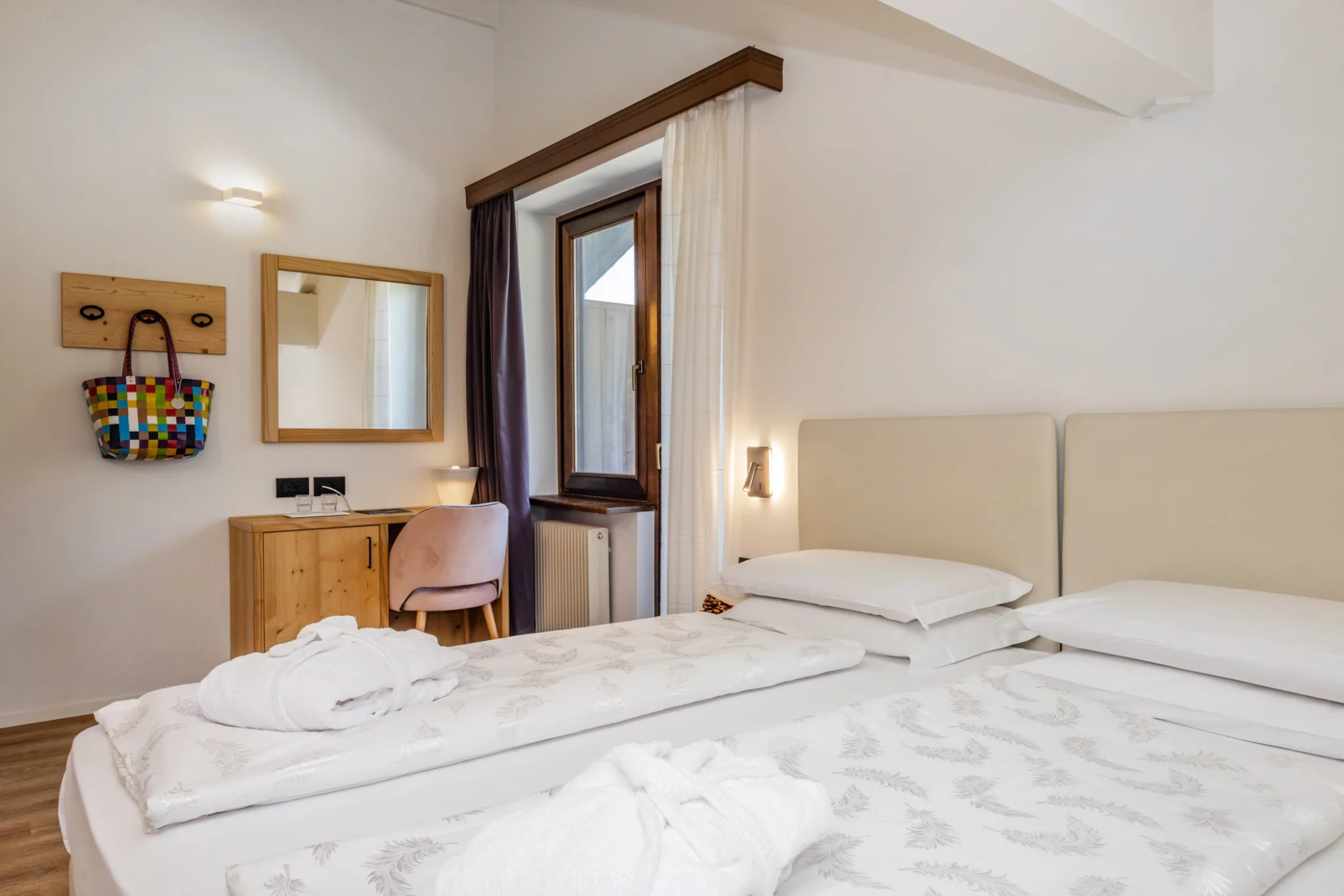 Camera family comfort vista dal lato finestra