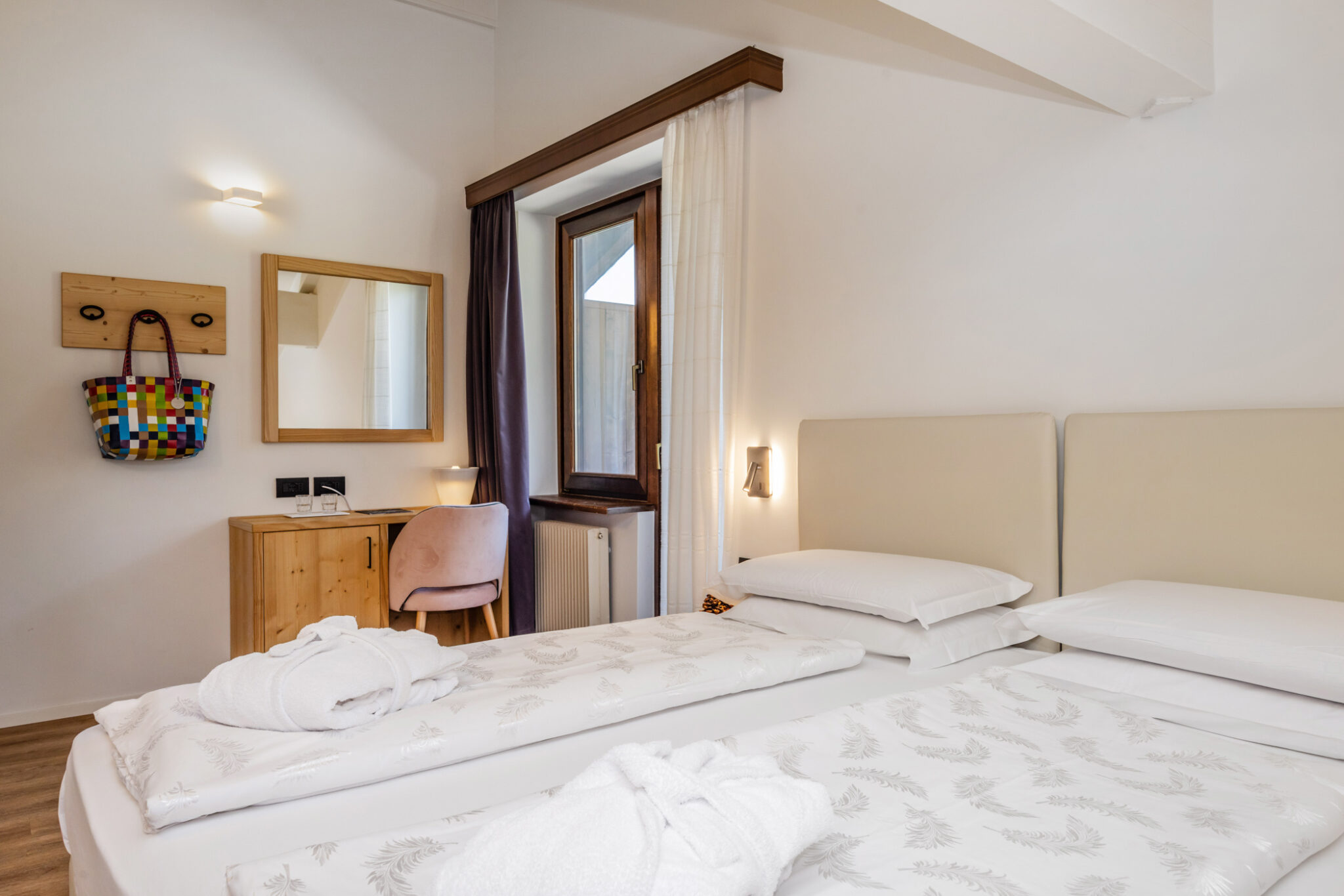 Camera family comfort vista dal lato finestra